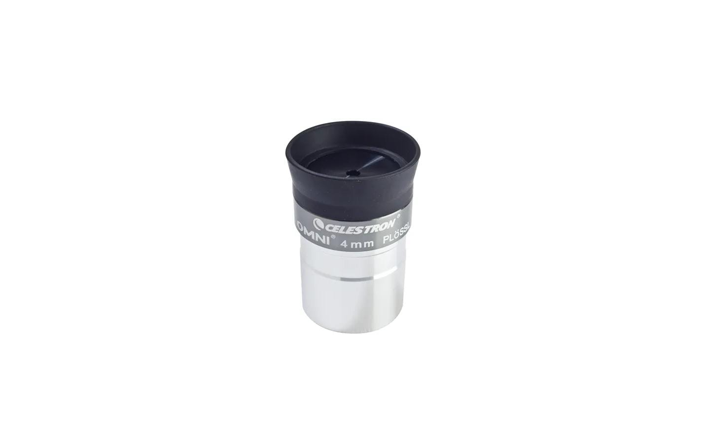 Celestron Omni 4mm – Okular (Plössl) 1,25", Schwarz/Silber