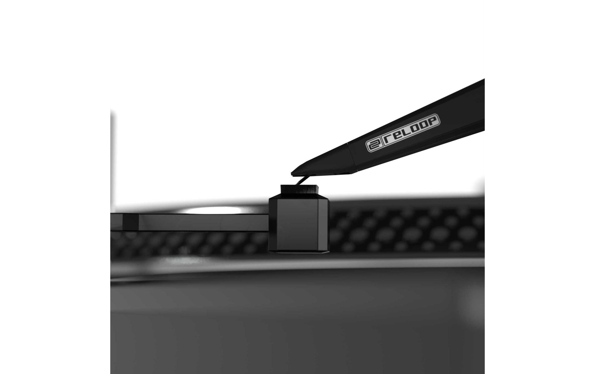 Reloop Premium Stylus Bürste – Nadelbürste – Schwarz