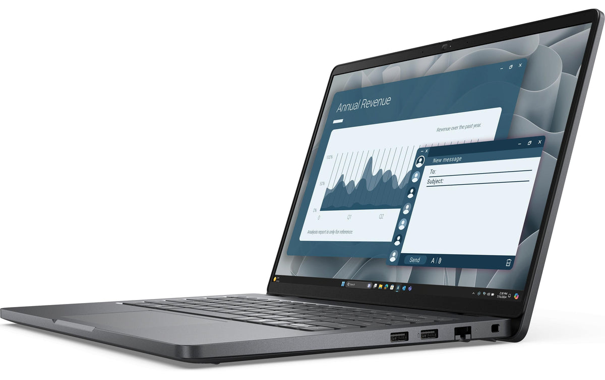 Dell Pro 14 – 14" WUXGA, Ryzen 5 PRO 230, 16 GB, 512 GB SSD, Win 11 Pro, QWERTZ (CH)