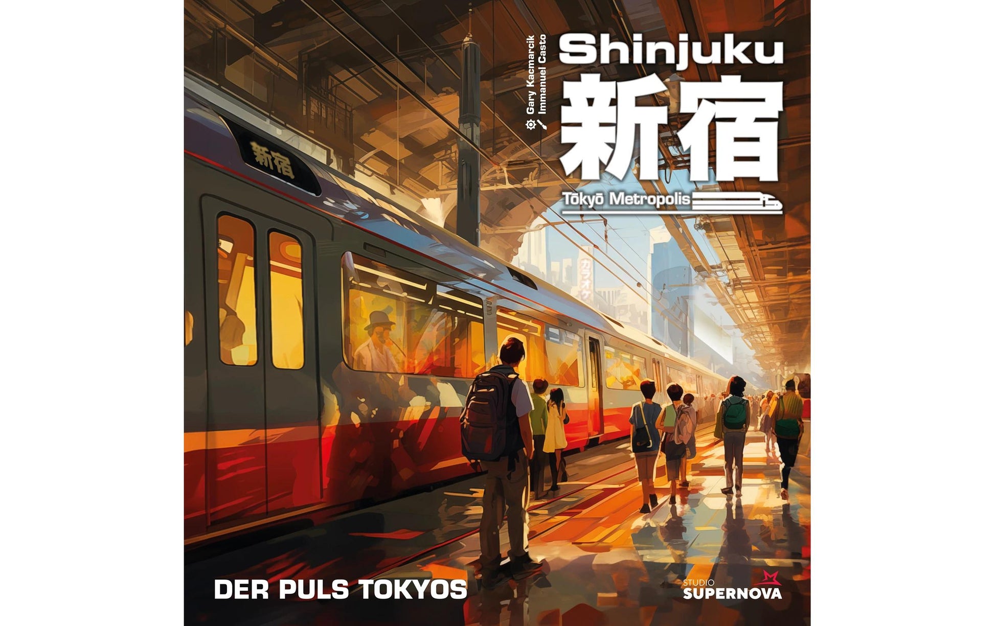 Heidelbär Shinjuku – Kartenspiel, 2–4 Spieler, ab 10 Jahren, 60 Min., DE