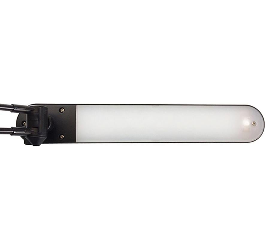 Unilux Tischleuchte Mambo – LED 6,5 W, 600 lm, 3050 K, klappbarer Kopf – Grau