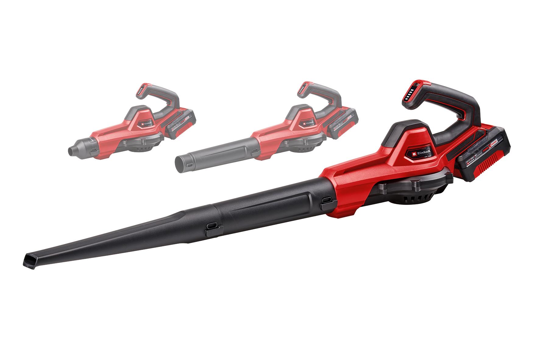 Einhell GE-UB 18/250 Li E Akku-Laubbläser – Luftstrom 250 km/h – 1×4,0 Ah & Ladegerät – Power X-Change