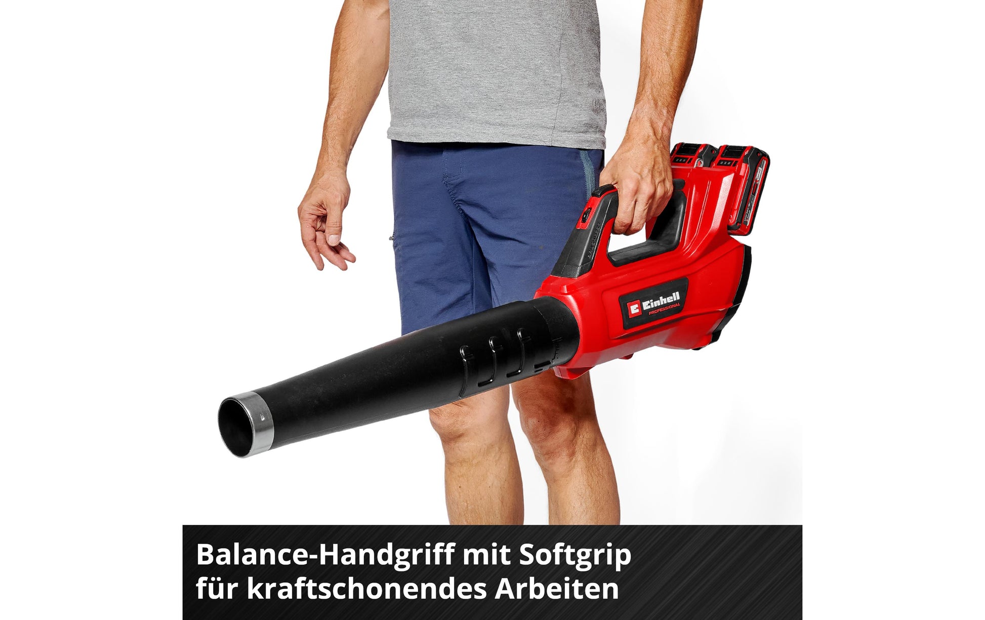 Einhell professional Einhell GP-LB 36/230 Li E Akku-Laubbläser, bürstenlos – 36 V – Luftstrom 230 km/h – Solo – Power X-Change