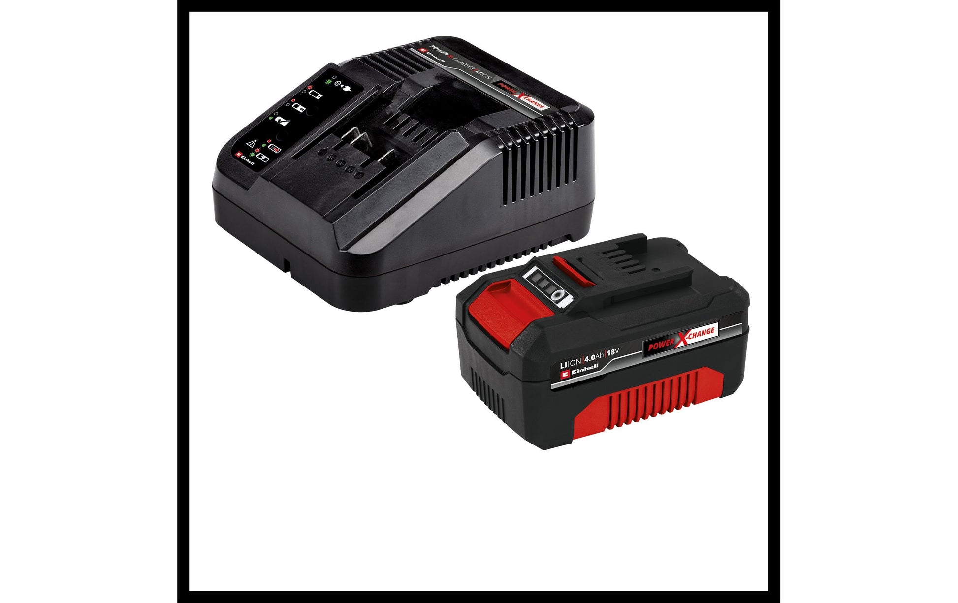 Einhell GE-UB 18/250 Li E Akku-Laubbläser – Luftstrom 250 km/h – 1×4,0 Ah & Ladegerät – Power X-Change