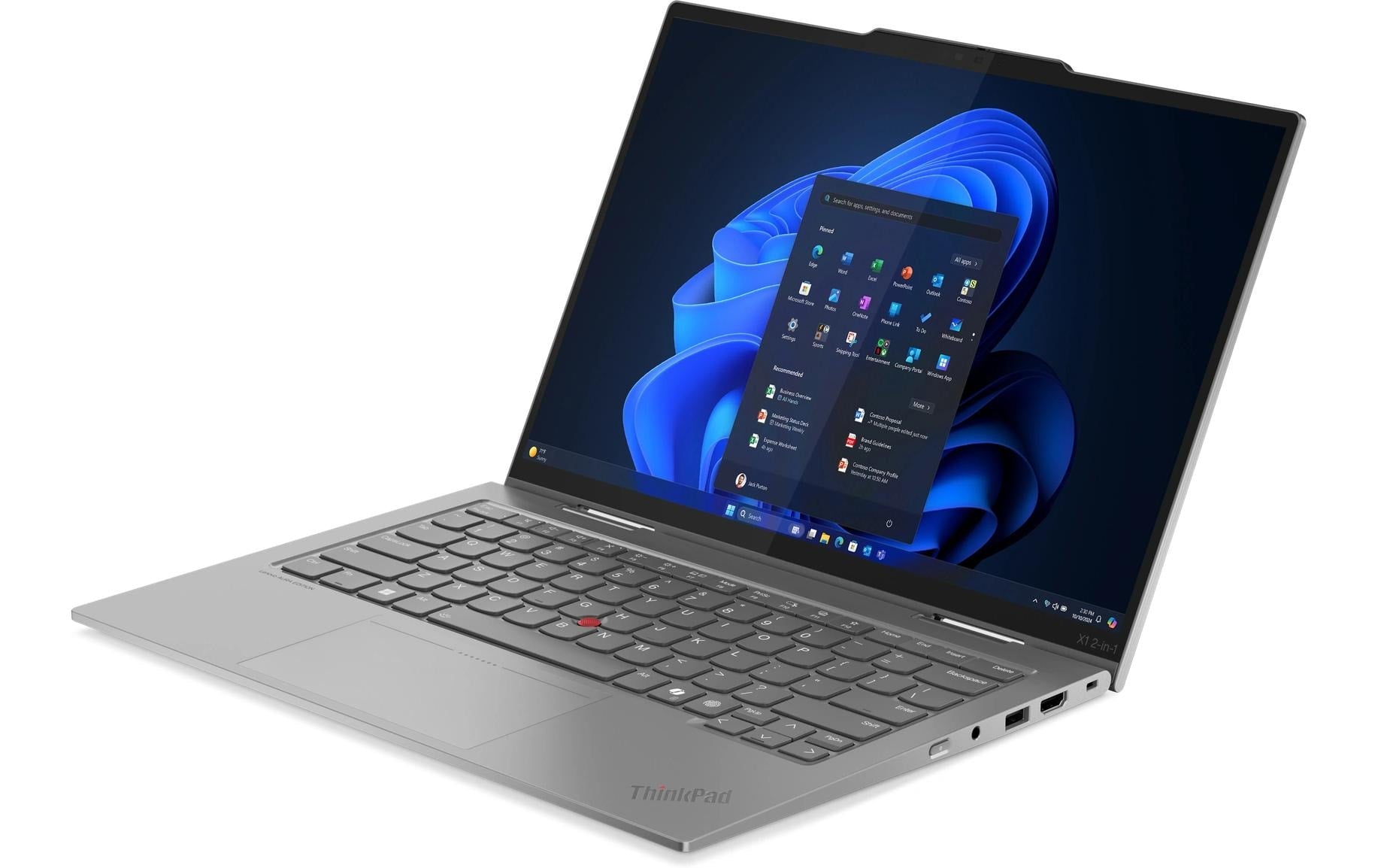 Lenovo ThinkPad X1 2-in-1 Gen 10 – Windows 11 Pro, Tastaturlayout QWERTZ (CH)