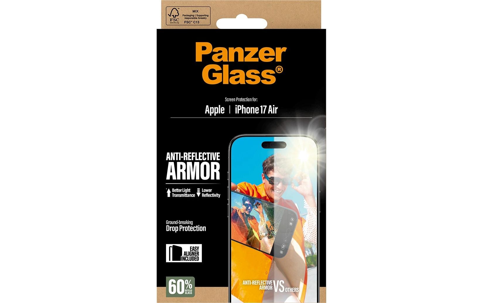 PanzerGlass Schutzfolie – für Apple iPhone Air – stossfest