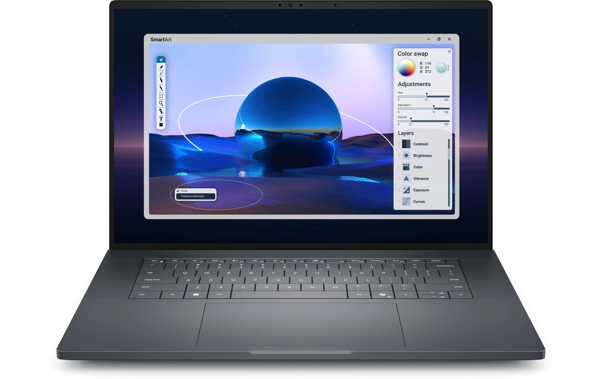 Dell – Pro Max 16 Premium U7-265H – Notebook, Windows 11 Pro