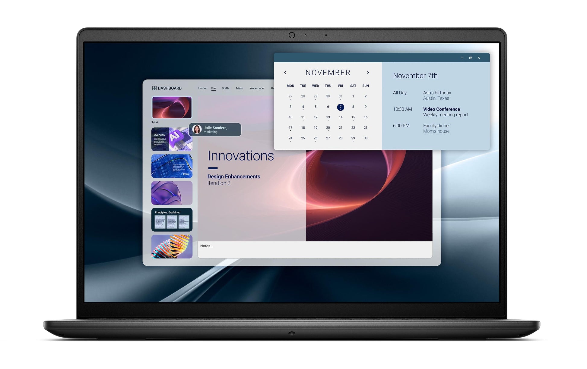 Dell Pro 14 Essential PV14255 Laptop – Wi‑Fi, Bluetooth – Netzstrom 100–240 V – 314 × 226,2 × 19,9 mm