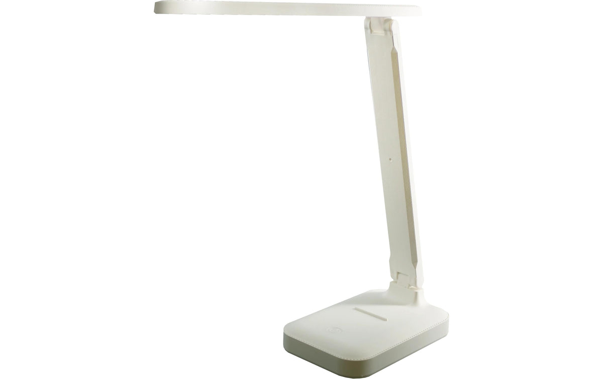 UNiLUX Tischleuchte KAPA – 183 lm, 2 W, 3000–6000 K, Akku, Standfuss, Weiss