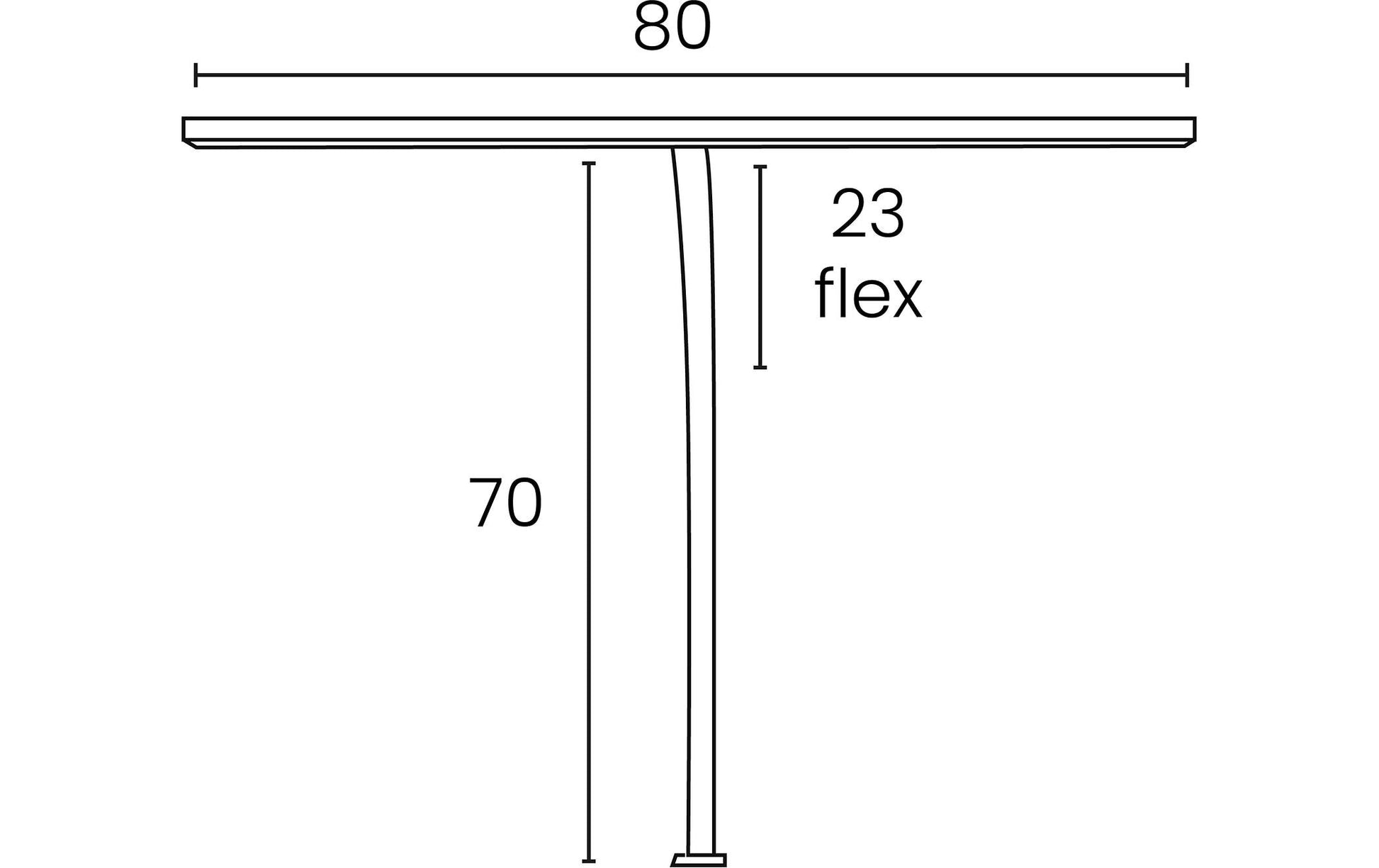 Unilux Tischleuchte LED STRATA – Klemmfuss, weiss einstellbar 3000/4000/5000/6500 K – 2’046 lm 19 W – schwarz