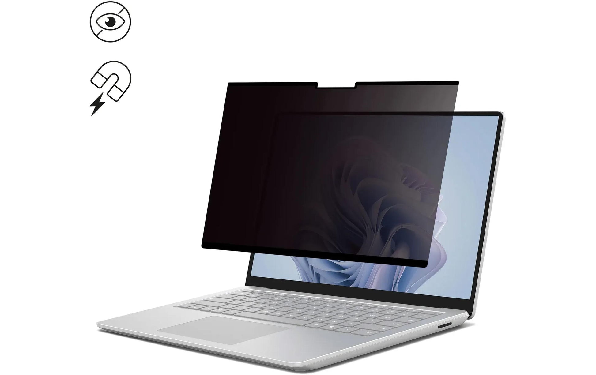 DICOTA Blickschutzfilter – für Microsoft Surface Laptop 3–4 – 13,5" – magnetisch, 2-Wege