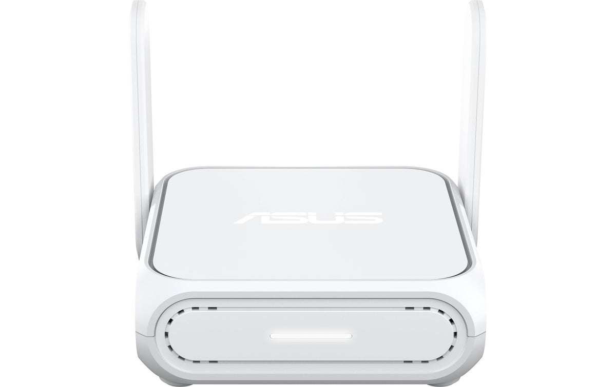 ASUS RT-BE58 Go Tragbarer Router – Wi‑Fi 7, Ethernet – DC 12 V – 120 × 210 × 85 mm
