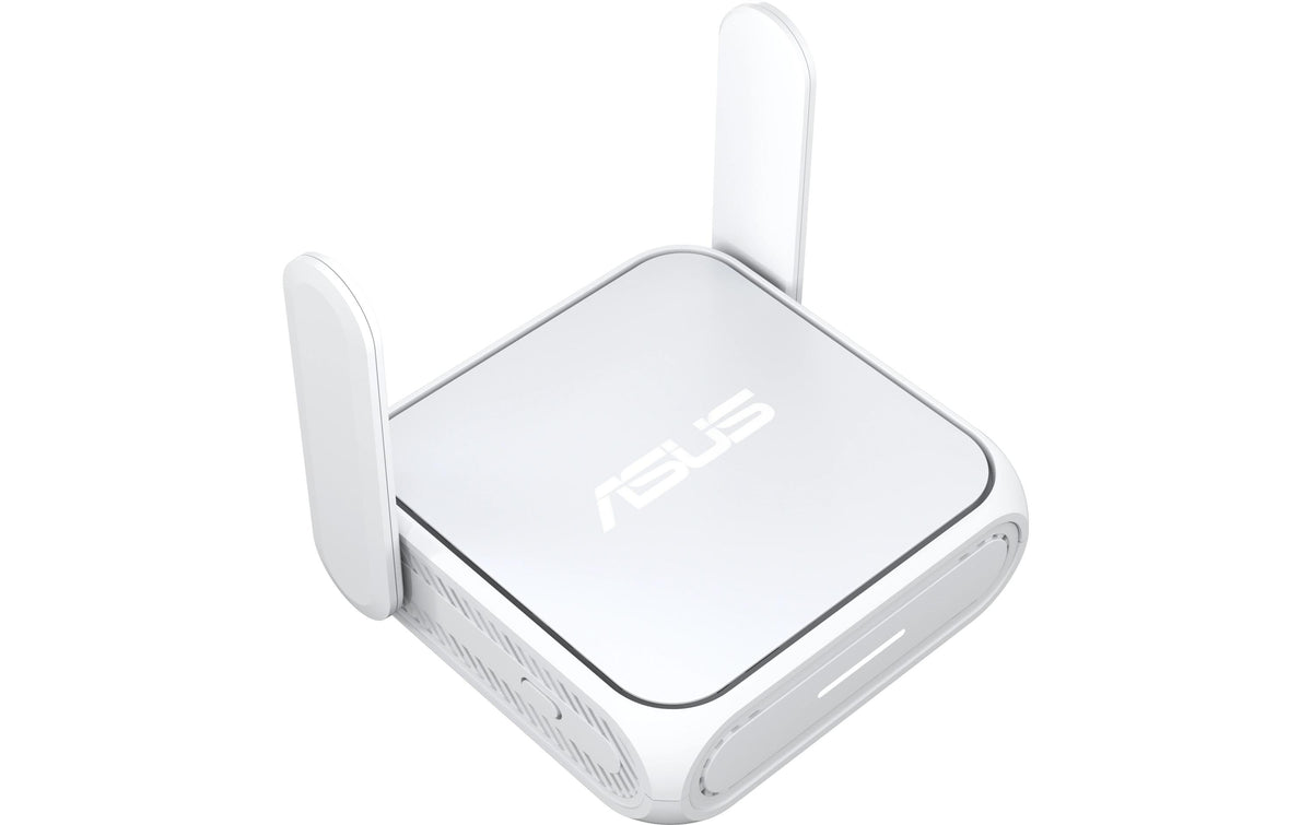 ASUS RT-BE58 Go Tragbarer Router – Wi‑Fi 7, Ethernet – DC 12 V – 120 × 210 × 85 mm