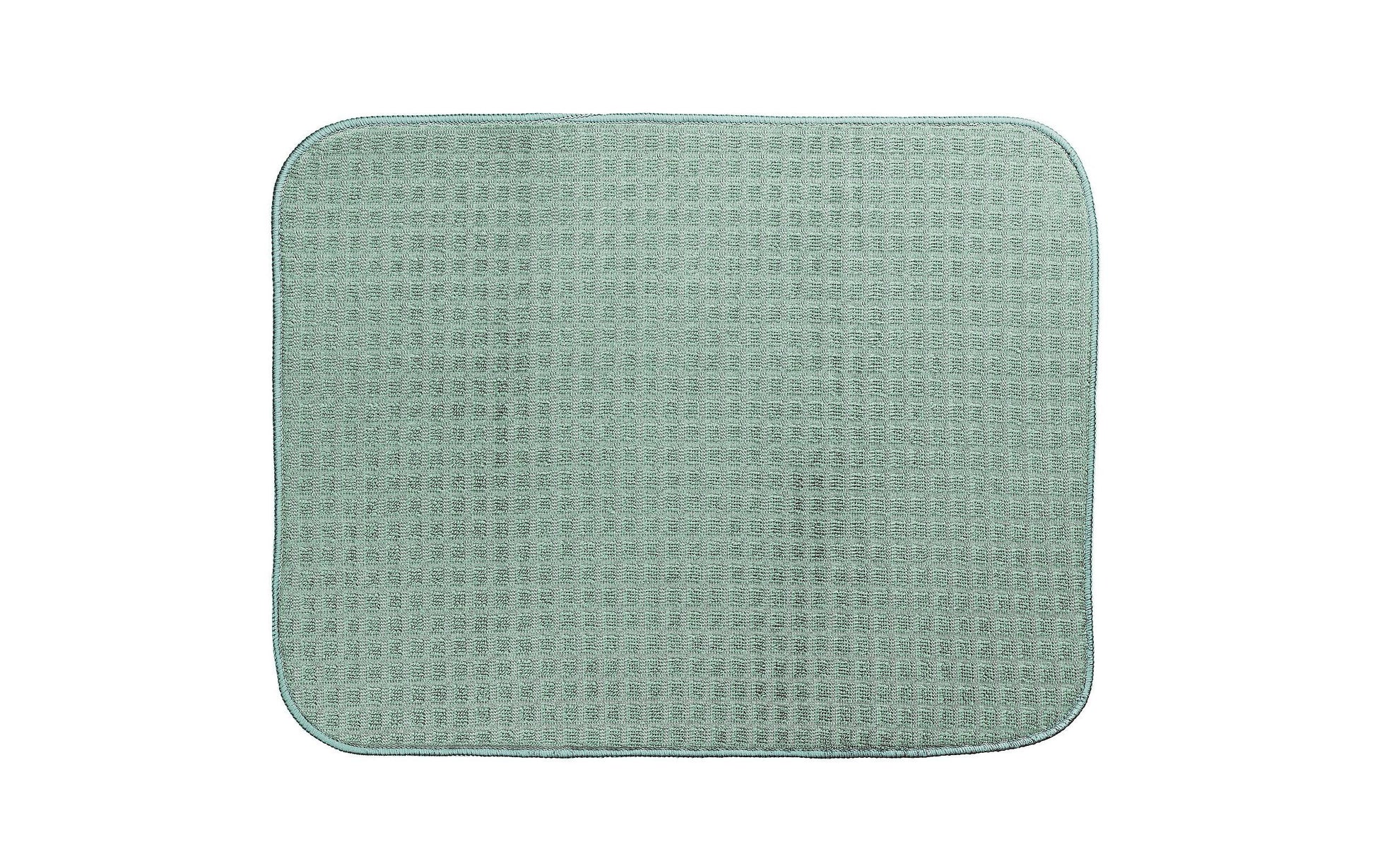 Kela Abtropfmatte 38 × 50 × 0,5 cm, Polyester (PES), Grün