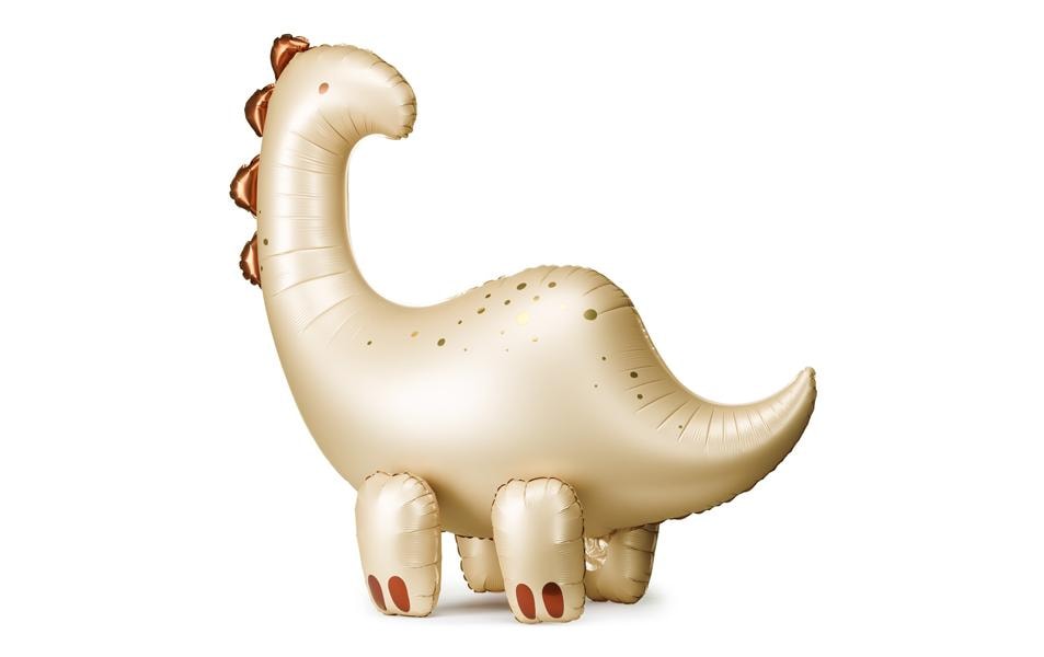 PartyDeco Folienballon Brontosaurus stehend – mehrfarbig – 85 × 91 cm – 1 Stk