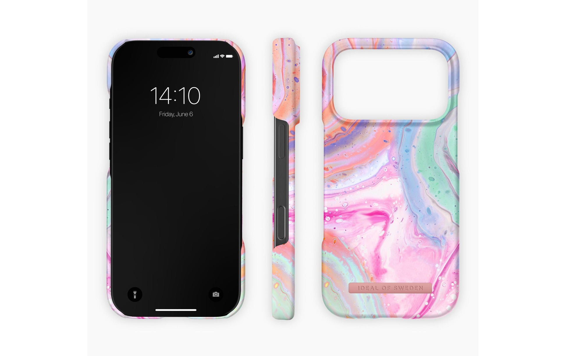iDeal of Sweden Backcover – für Apple iPhone 17 Pro – Pastellmarmor – PC, MagSafe-kompatibel