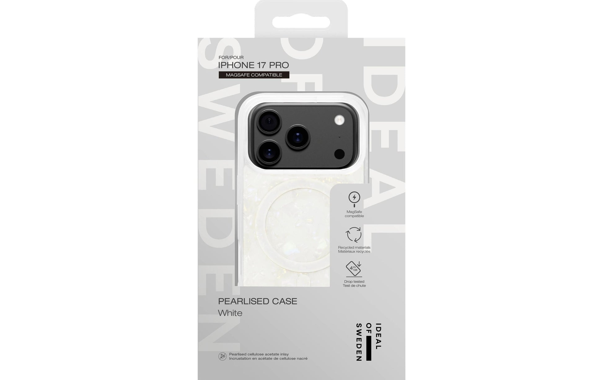Ideal of Sweden – Backcover – für Apple iPhone 17 Pro – weiss – TPU – MagSafe-kompatibel