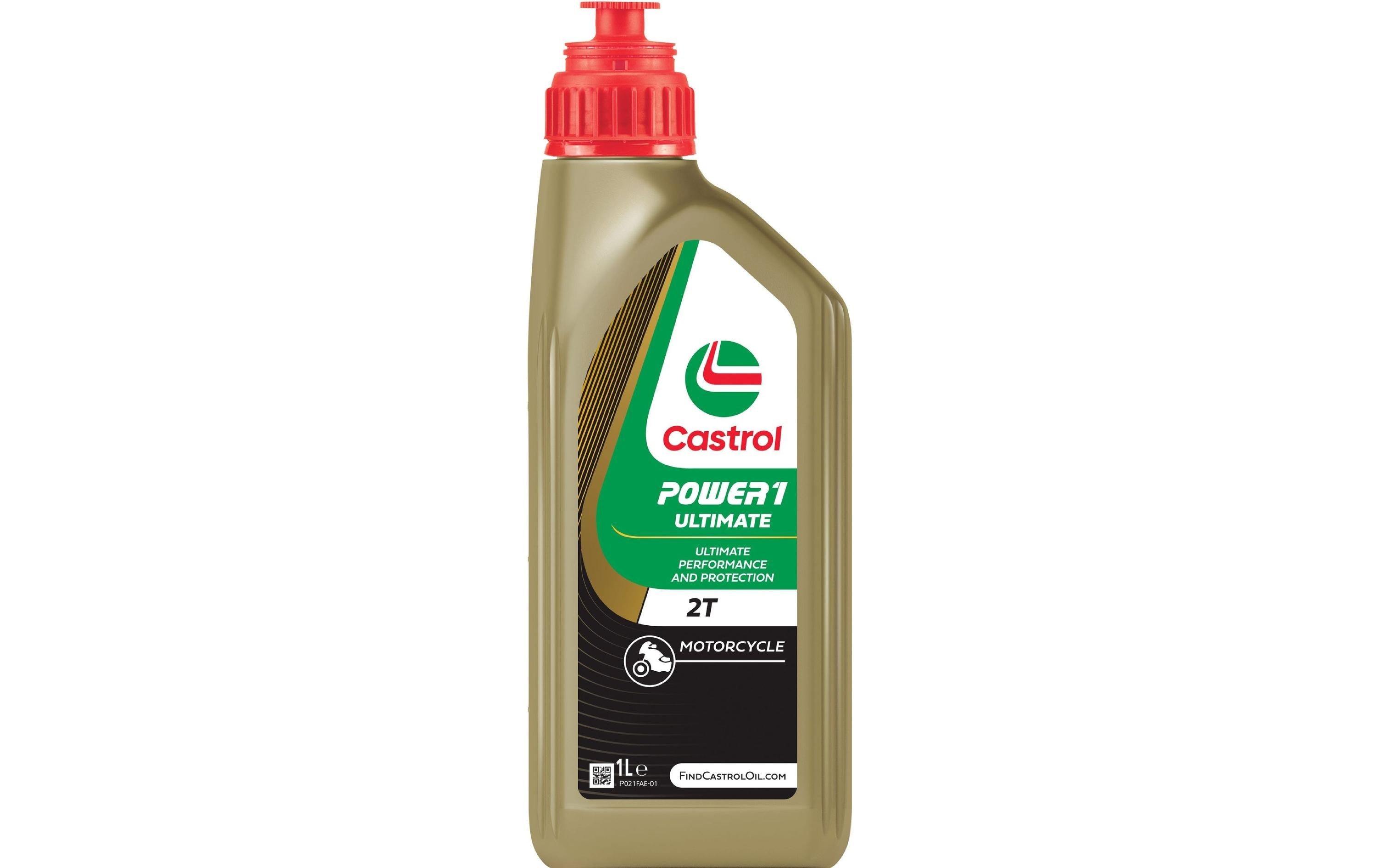 Castrol Power 1 Ultimate 2-Takt-Motoröl – für Motorrad & Bau-/Landmaschinen – 1 l