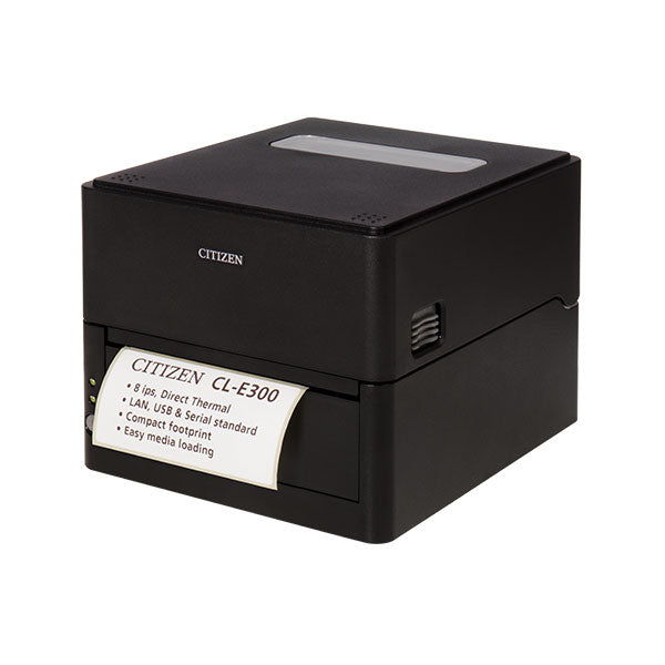 Citizen CL-E300 – Etikettendrucker, Auto-Cutter, USB, LAN, RS-232