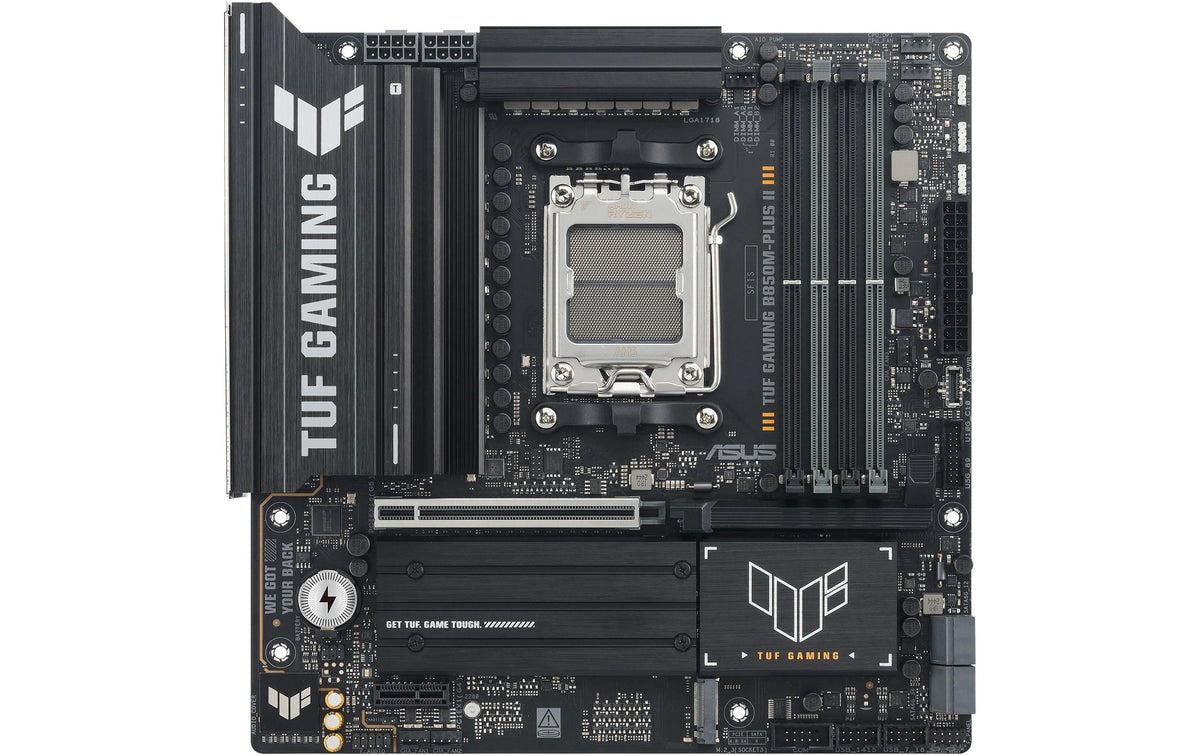 ASUS TUF GAMING B850M-PLUS II – Mainboard – AM5, AMD B850, mATX, DDR5