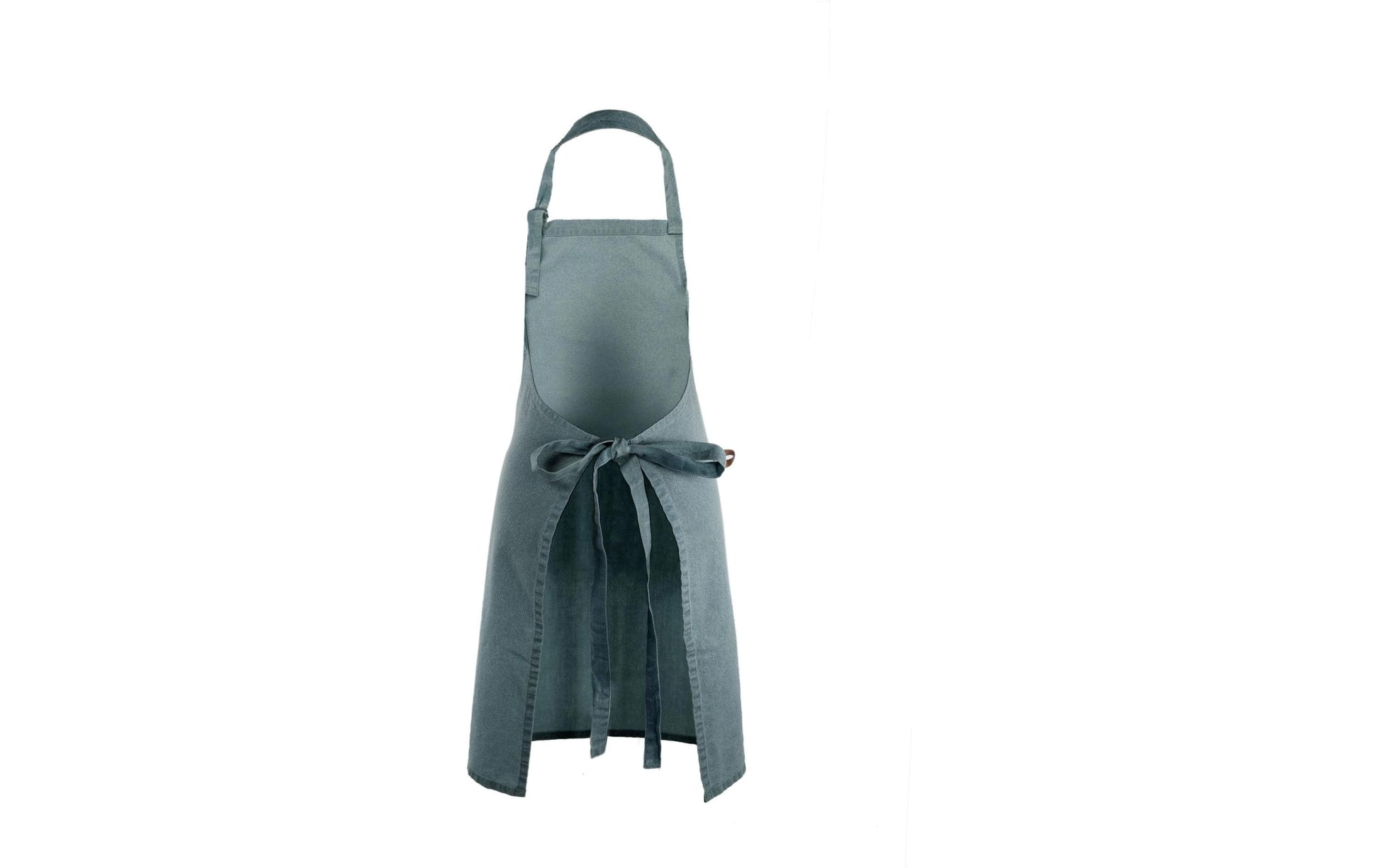 Tiseco Kochschürze – L: 85 cm, Baumwolle, Blau