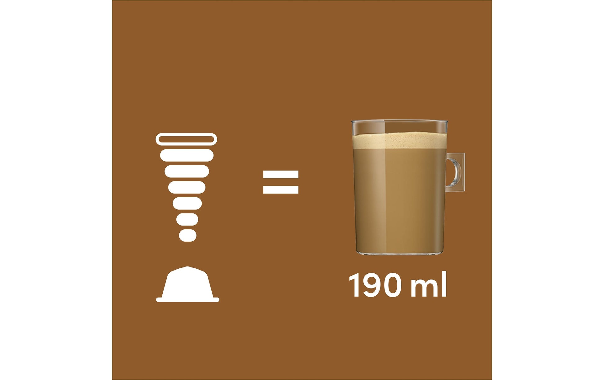 Nescafé Café au lait – Kaffeepads für Dolce Gusto – entkoffeiniert, 16 Pads
