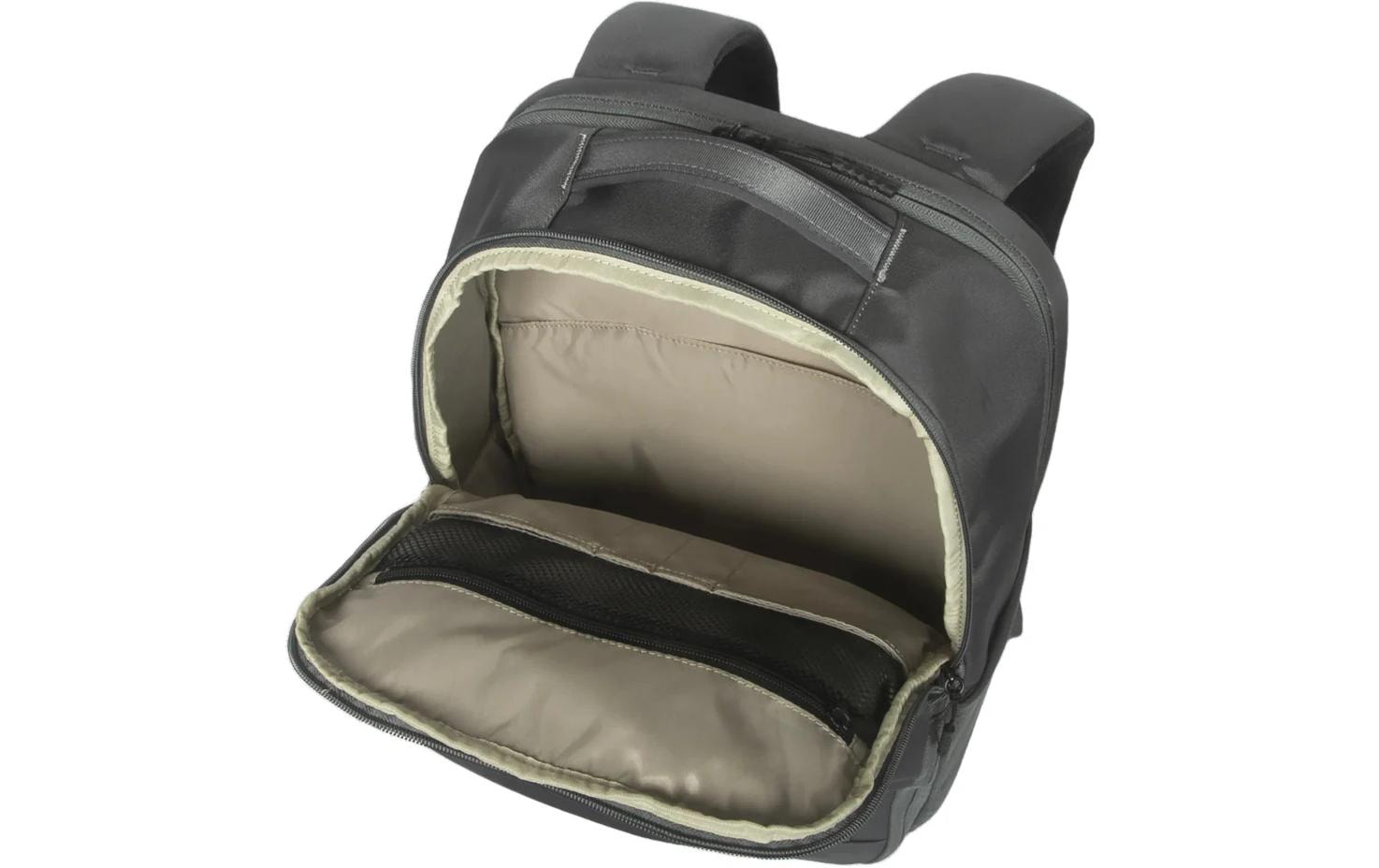 Targus Notebook-Rucksack Work+Play Trio – für 16", 20 l, aus recyceltem Material – Grau, 295 × 470 × 130 mm