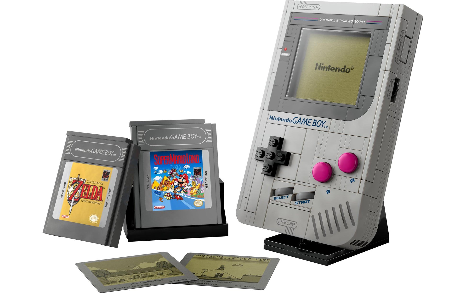 LEGO Game Boy 3D Puzzle – Super Mario – 421-teilig – 35,4 × 7 × 19,1 cm – ab 18 J.