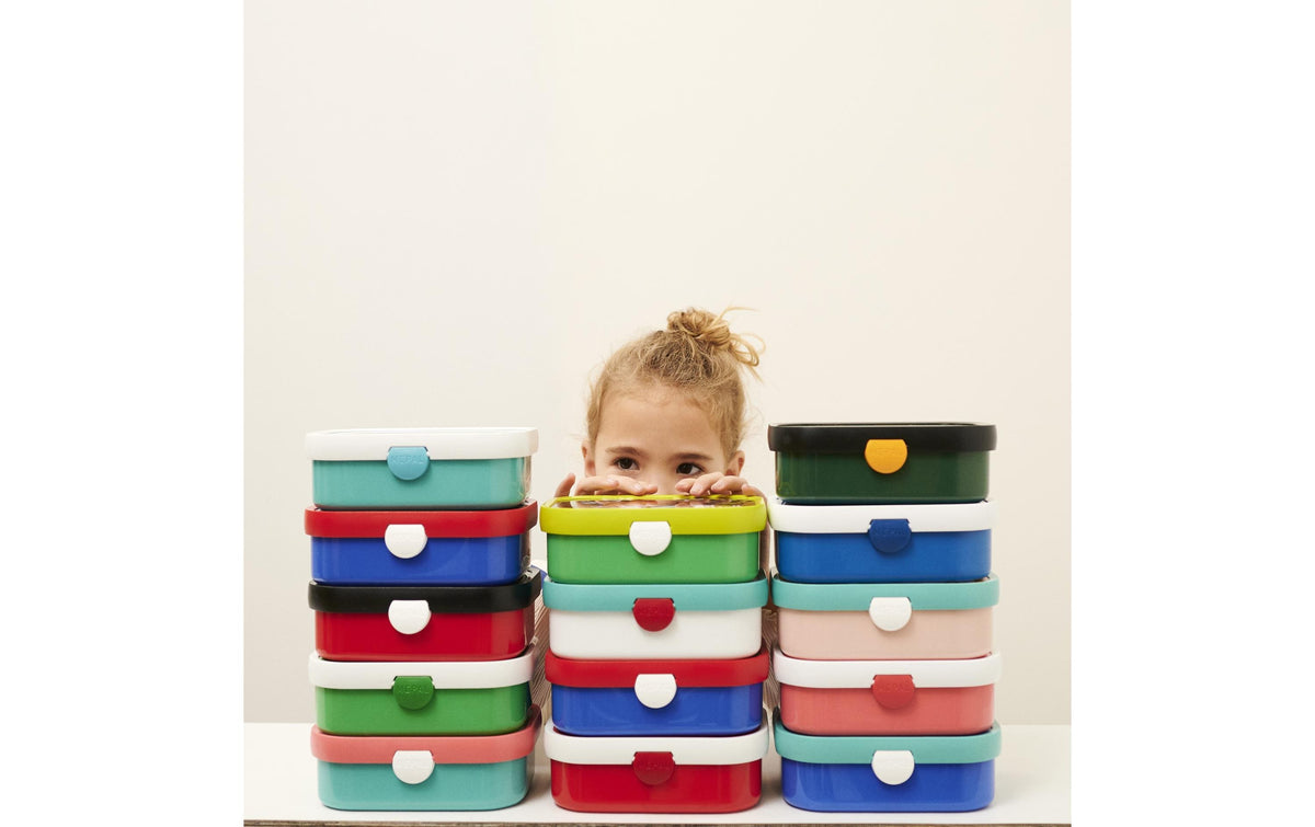 Mepal Lunchbox, Kunststoff, blau, mit Unterteilung, für Kinder