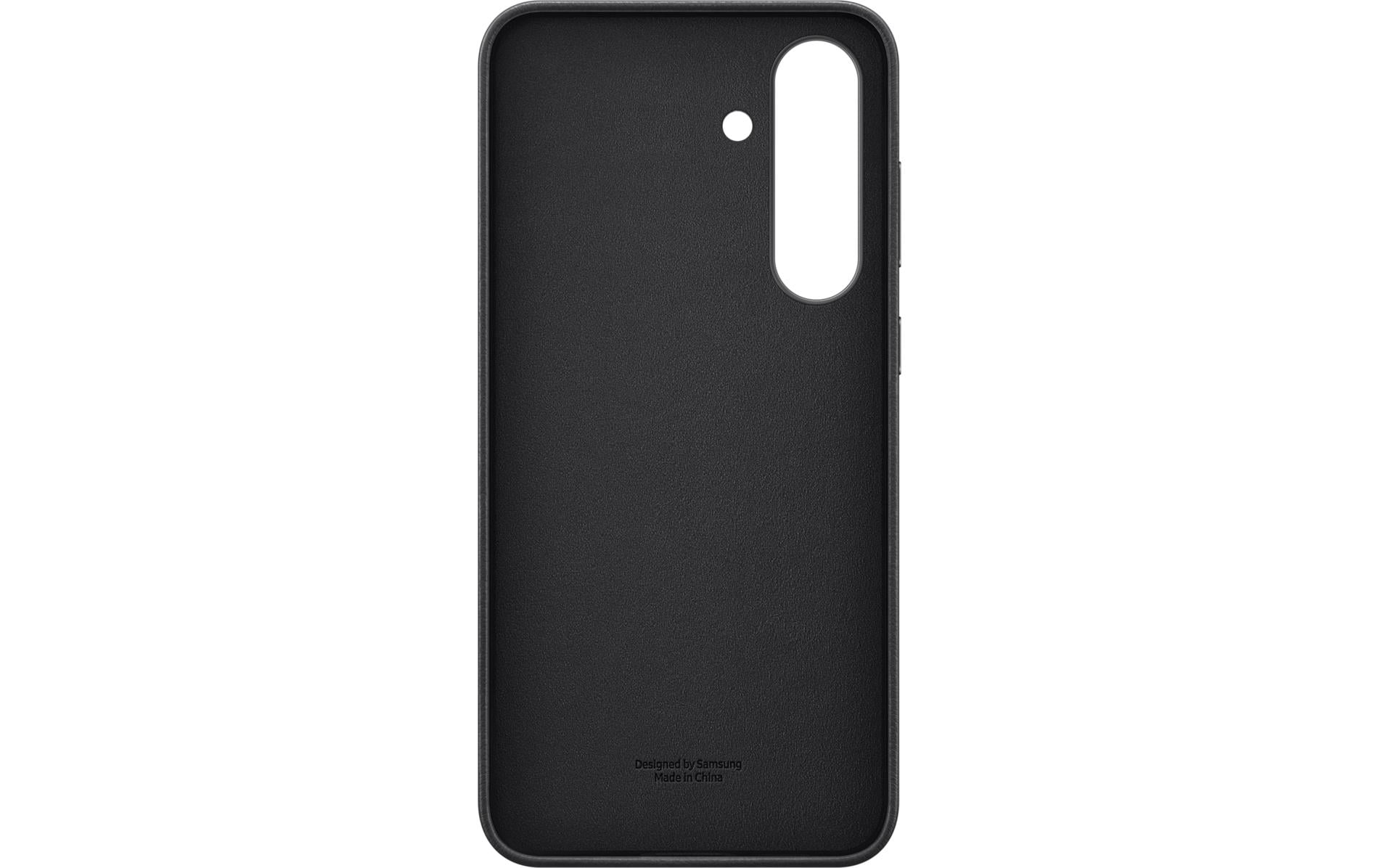 Samsung Backcover Kindsuit – für Samsung Galaxy S25 FE – schwarz – Leder