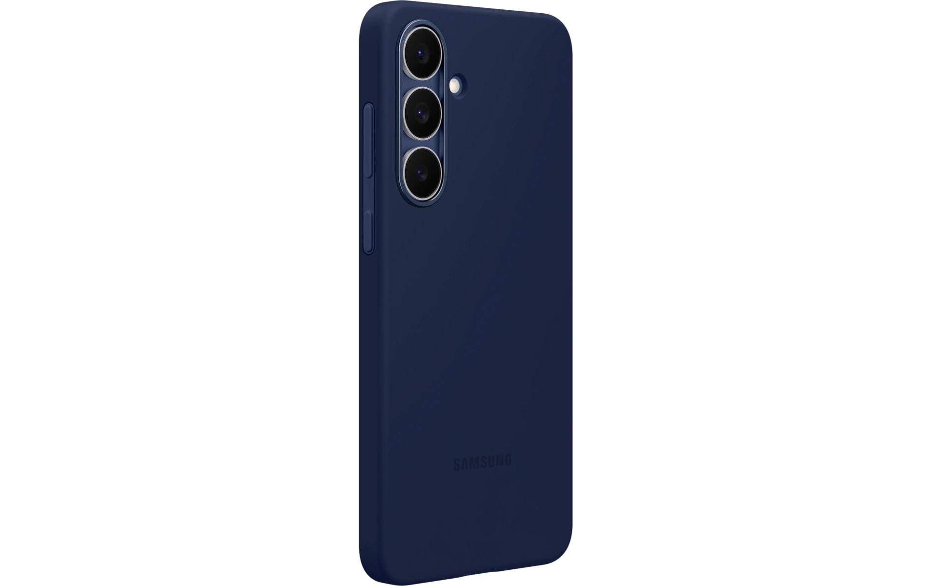 Samsung Backcover – für Samsung Galaxy S25 FE – dunkelblau – Silikon