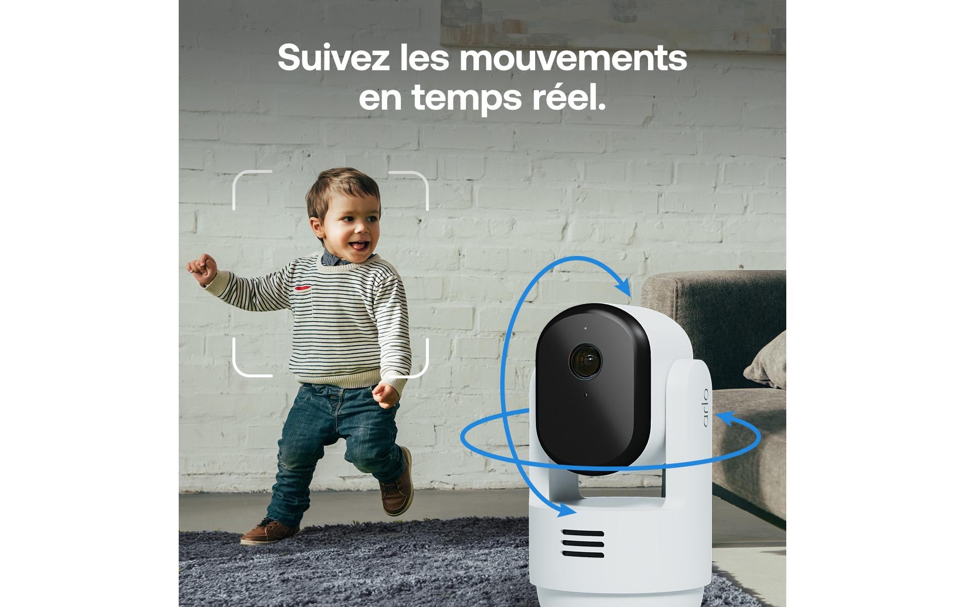 Arlo VMC2273 IP-Kamera – 2 MP, Full HD (1080p), PTZ, für Samsung SmartThings, weiss, 2er-Pack