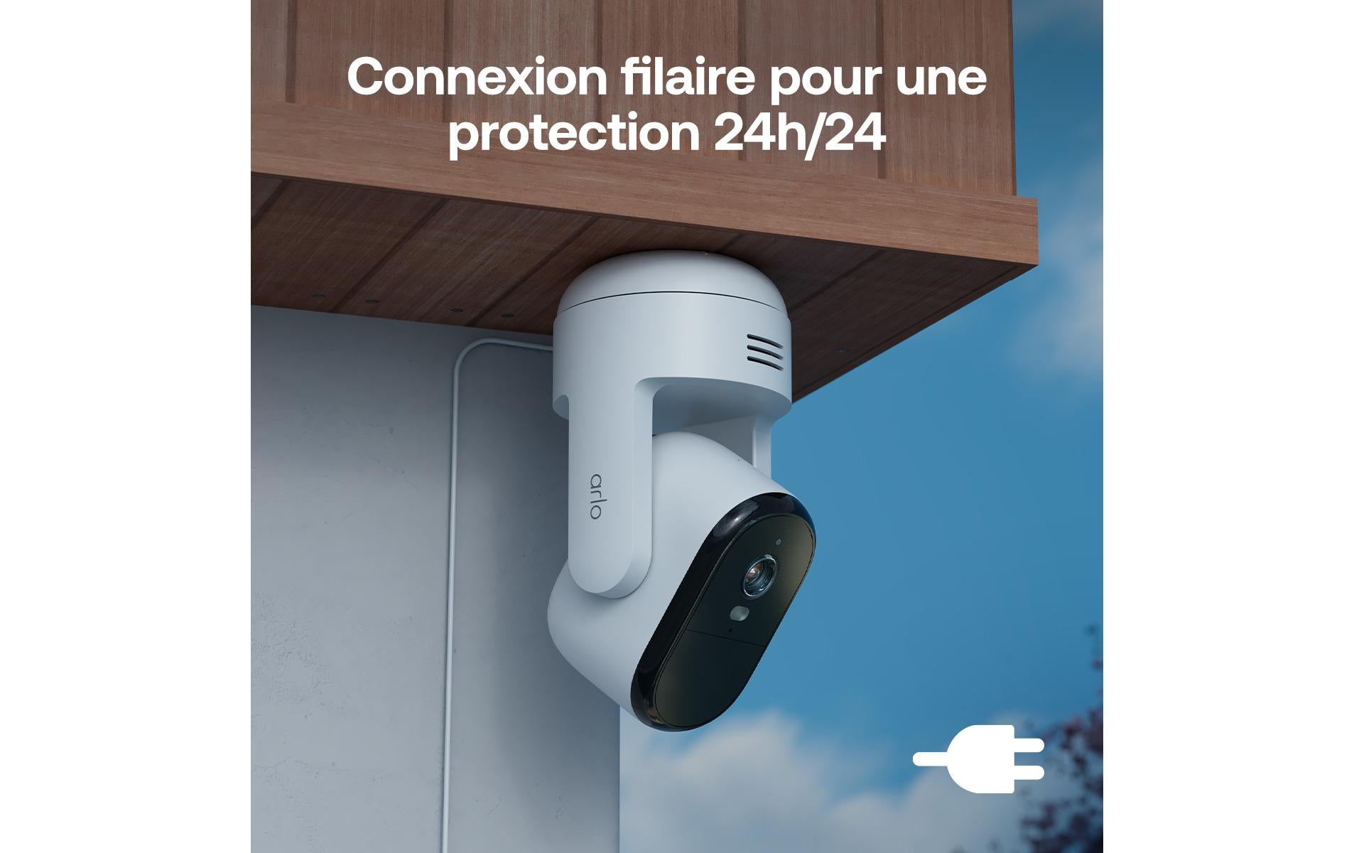 Arlo VMC2283 Netzwerkkamera – 2 MP, Full HD (1920×1080), IP65, Weiss