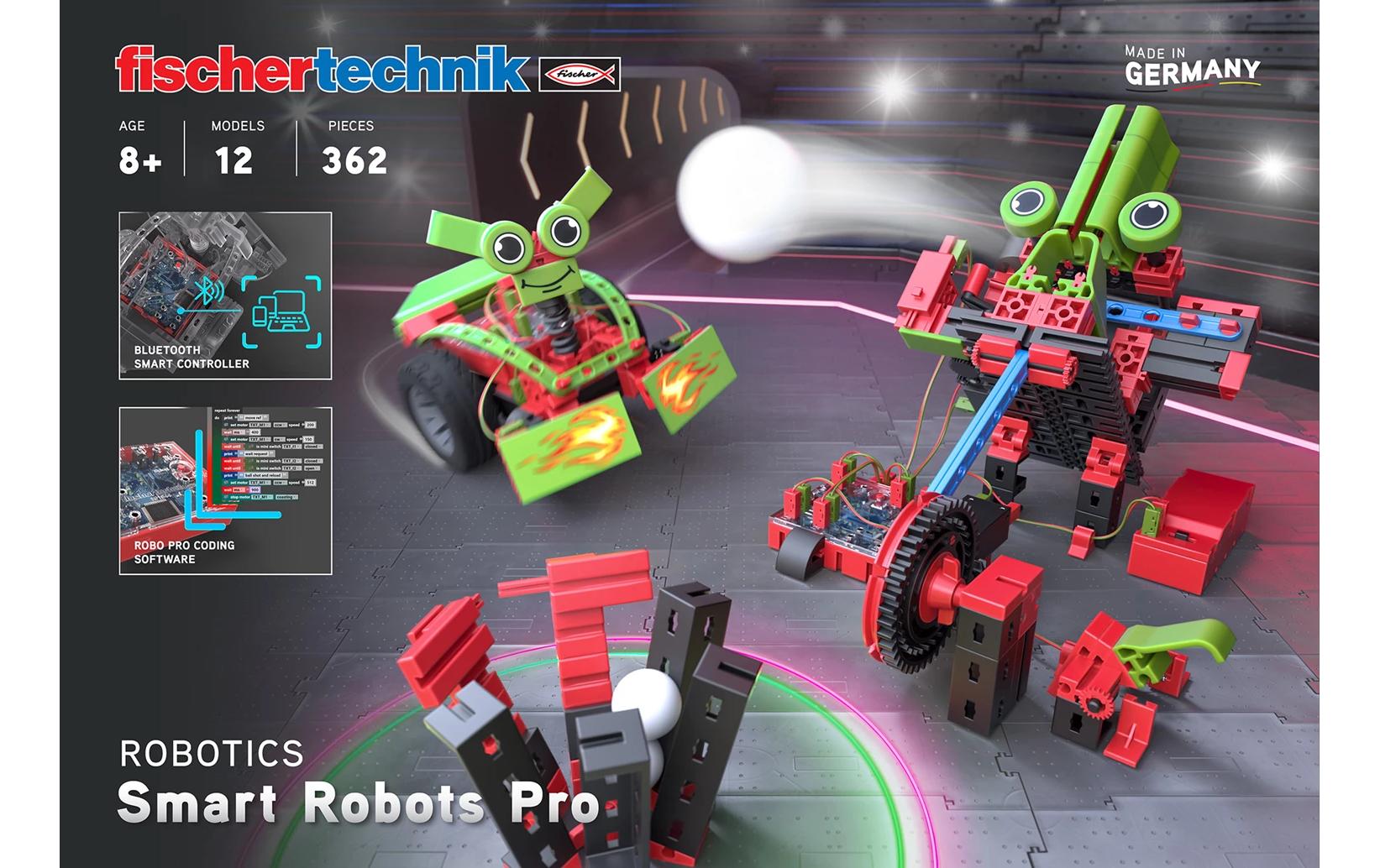 fischertechnik Smart Robots Pro Bausatz – 362-teilig – ab 8 Jahren – mehrfarbig
