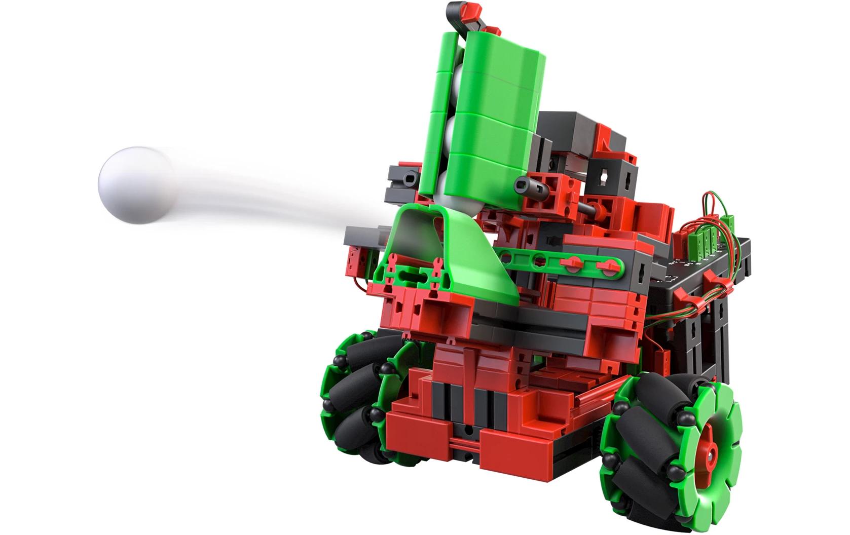 fischertechnik Experimentier-Bausatz – Smart Robots Max, 530 Teile, ab 10 Jahren, Mehrsprachig