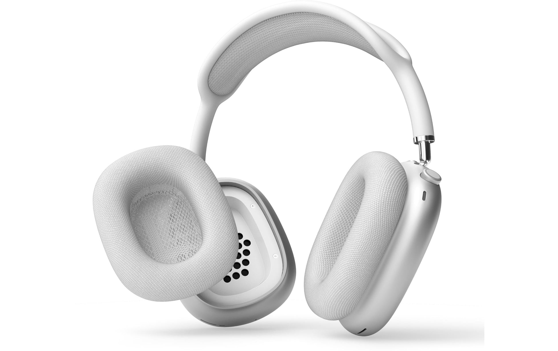 Vonmählen Ohrpolster (Stoff/Schaum), Hellgrau, für AirPods Max