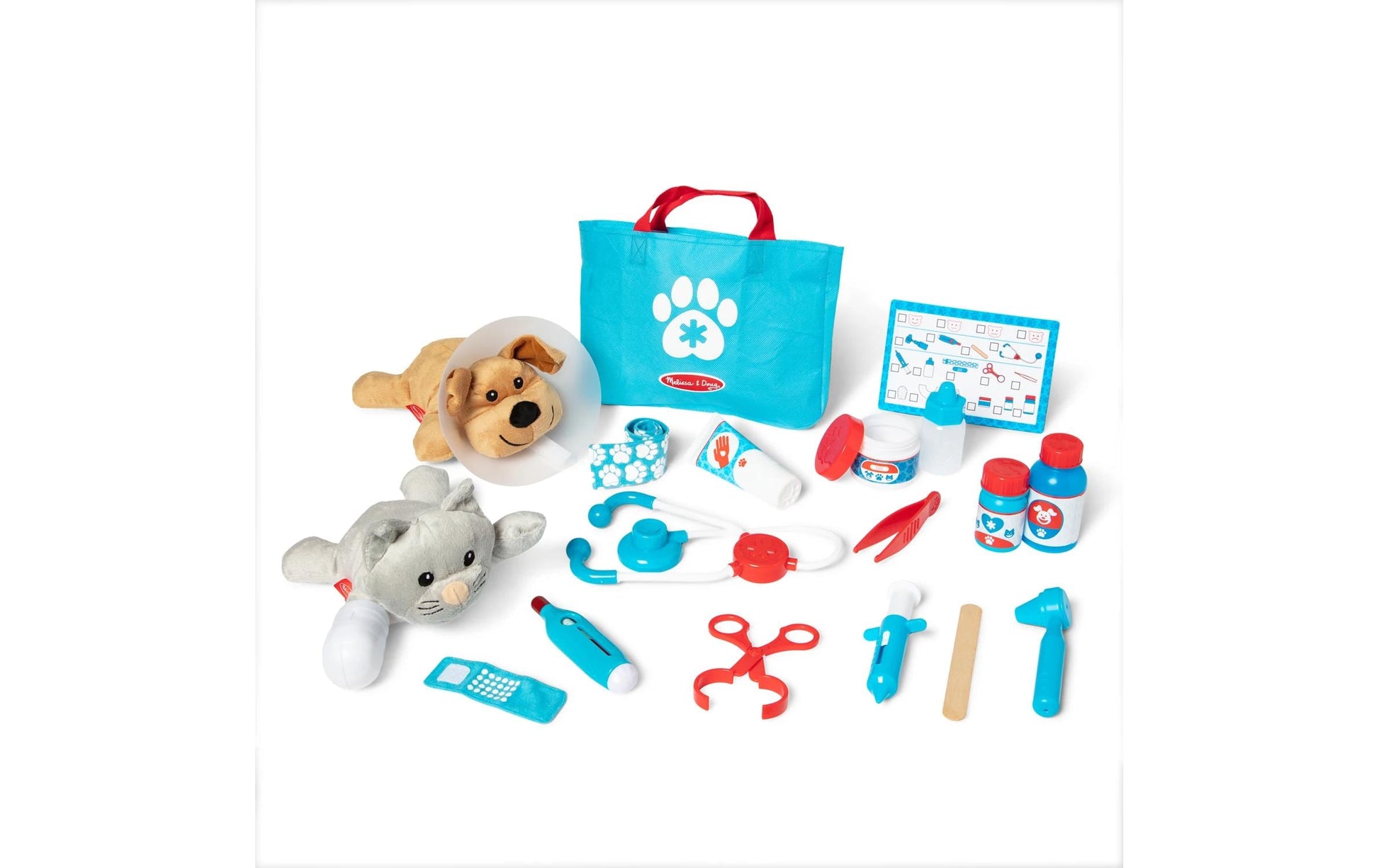 Spin Master Tierarzt-Spielset – 34,3 × 26,7 × 8,9 cm – ab 2 Jahren – rot