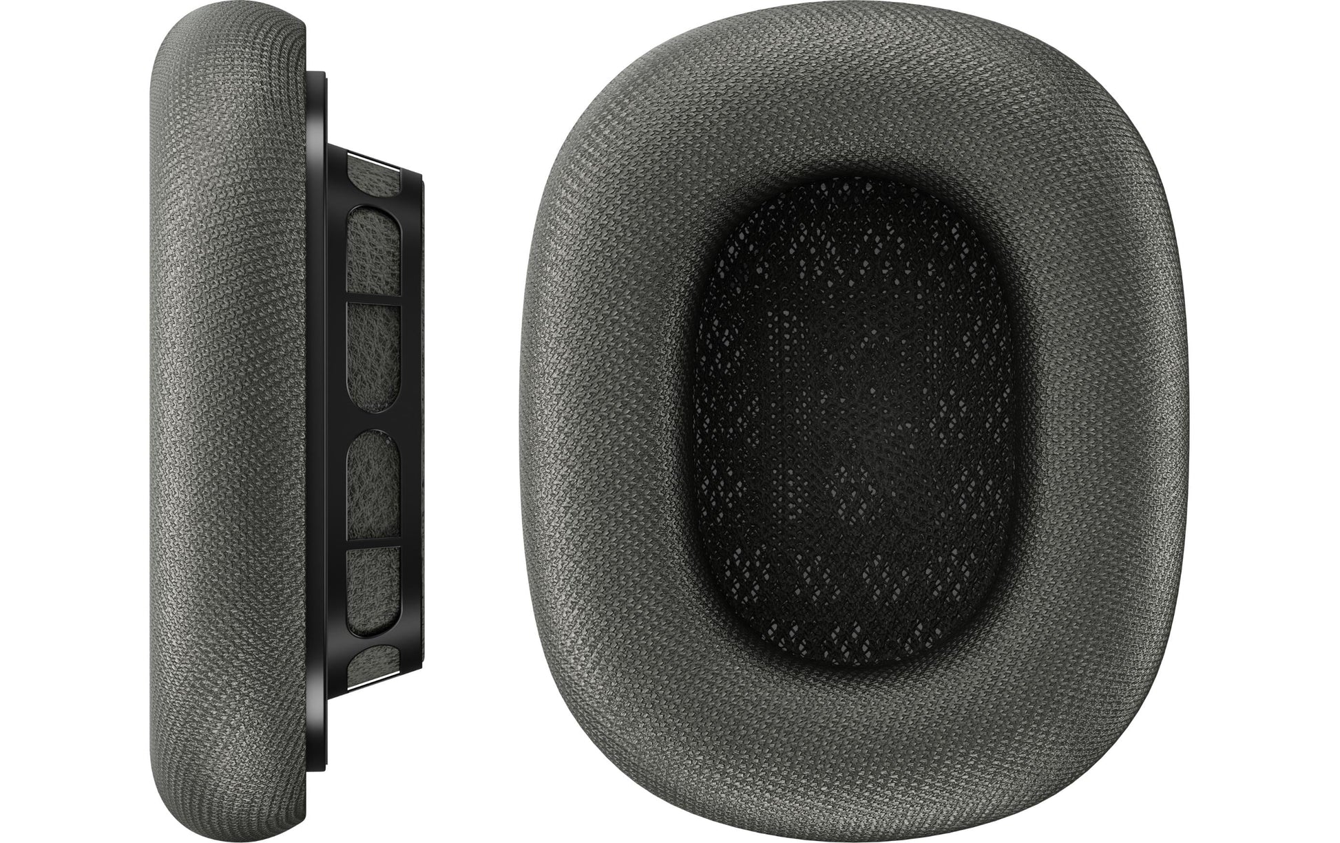 Vonmählen Ohrpolster (Stoff, Schaum) für AirPods Max, Schwarz