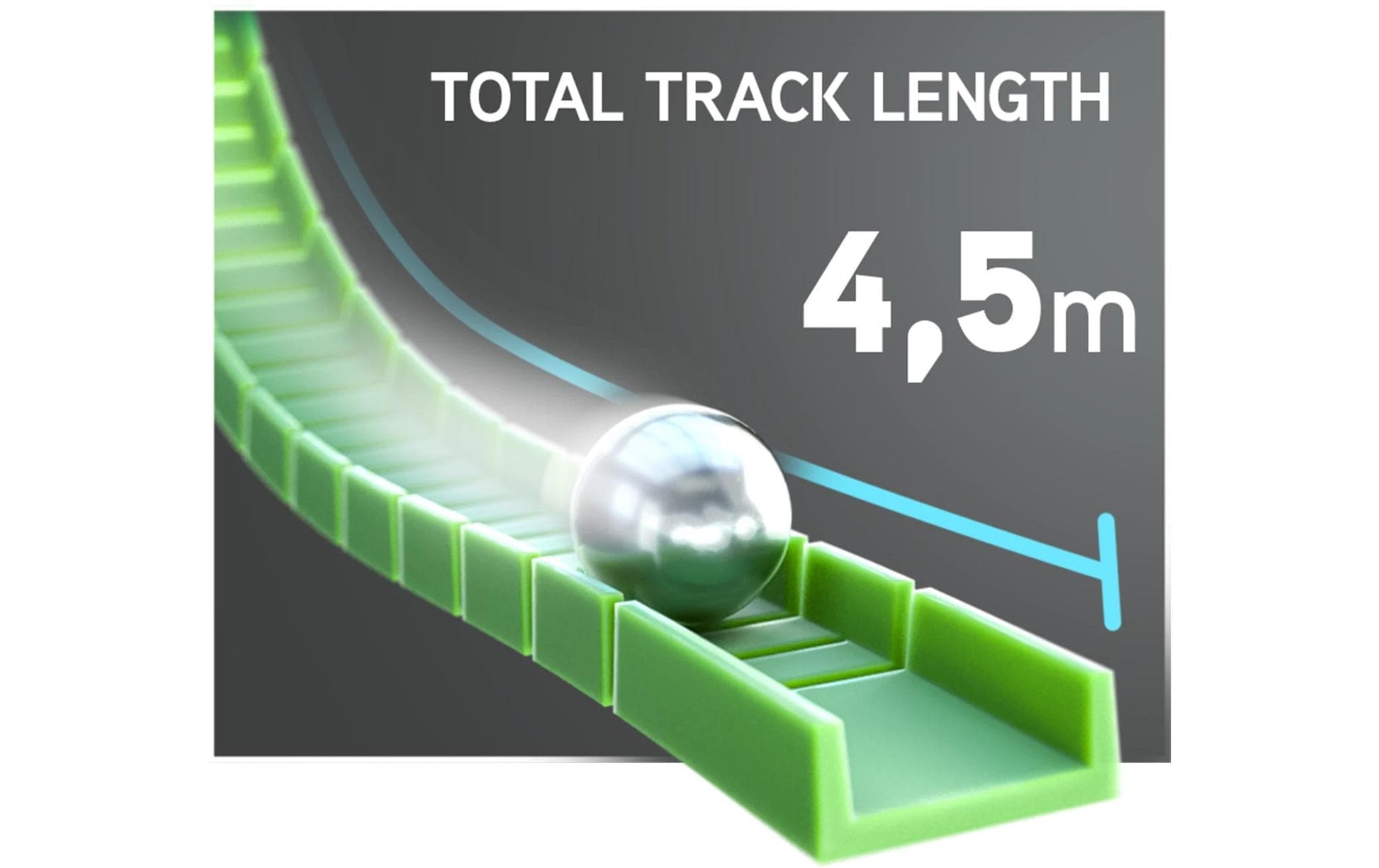 fischertechnik Dynamic L2 Kugelbahn – 778-teilig, inkl. 8 Murmeln – ab 9 J. – Kunststoff, mehrfarbig