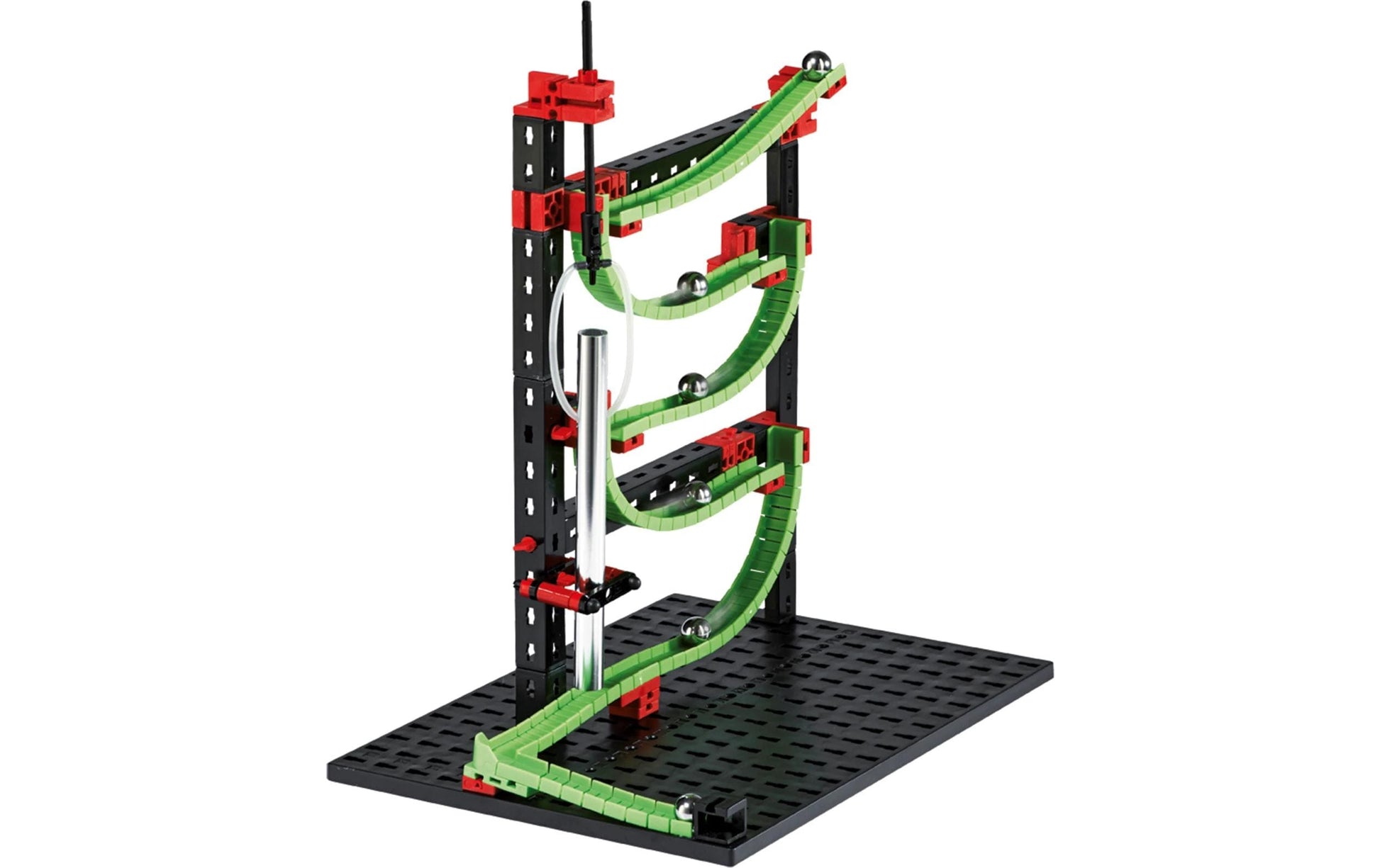 fischertechnik Dynamic M Physik-Baukasten – 557-teilig – ab 7 Jahren – Kunststoff – schwarz/grün/rot