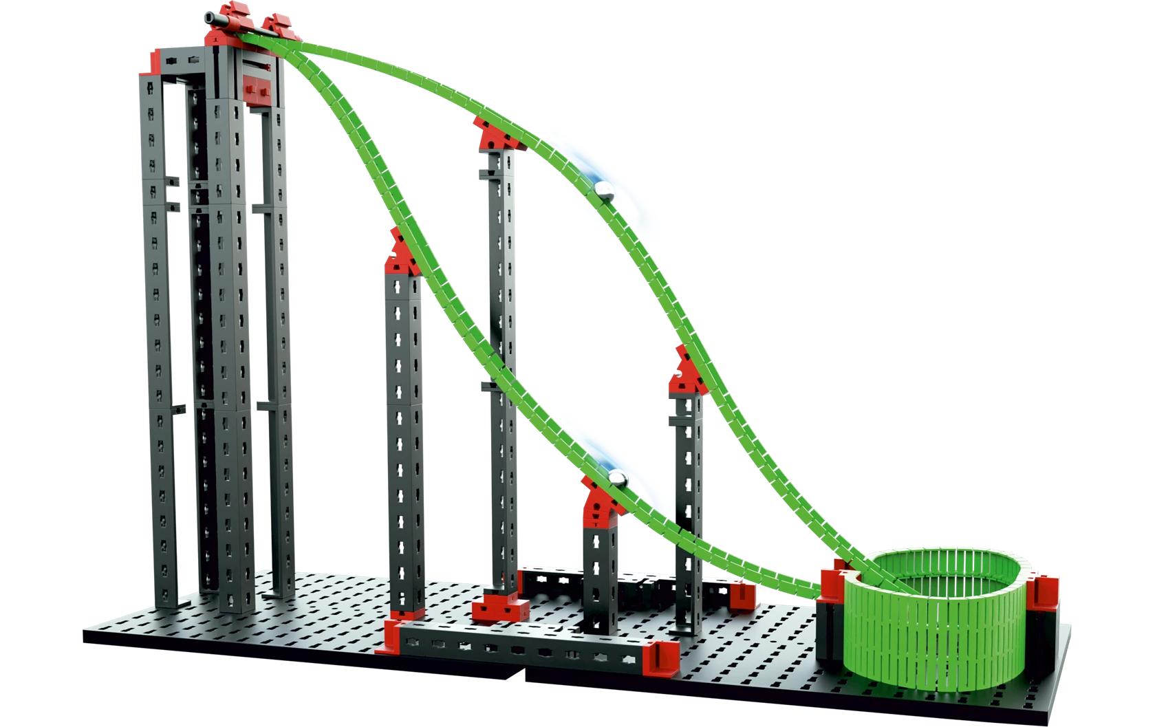 fischertechnik Dynamic L2 Kugelbahn – 778-teilig, inkl. 8 Murmeln – ab 9 J. – Kunststoff, mehrfarbig