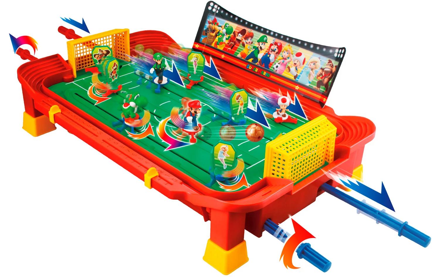 EPOCH Super Mario Football Striker – Geschicklichkeitsspiel, 2 Spieler, ab 7 Jahren, 20 Min., Mehrsprachig