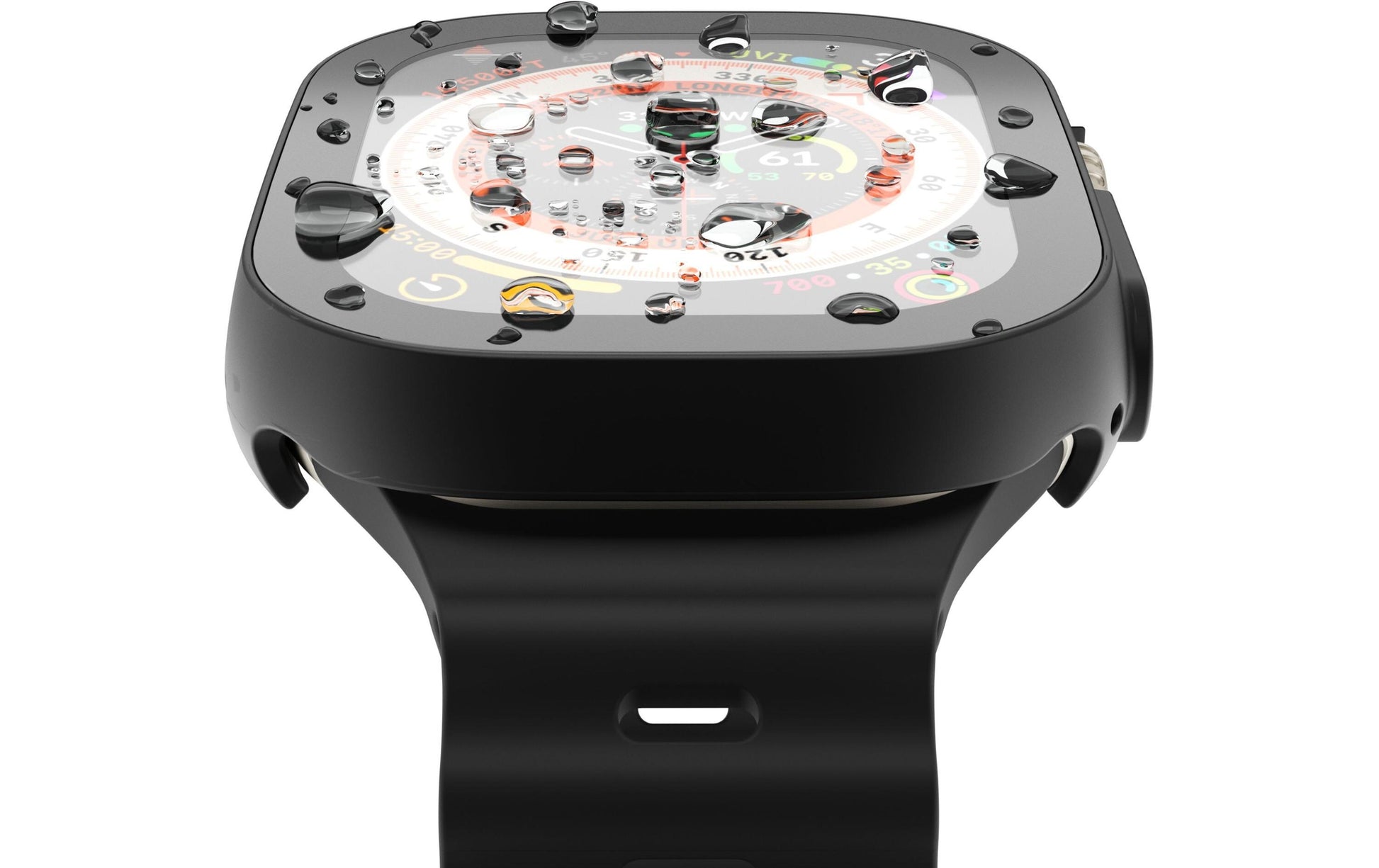 Vonmählen Watch Ultra 49 mm – Solo Loop, Schwarz, für Apple Watch Ultra