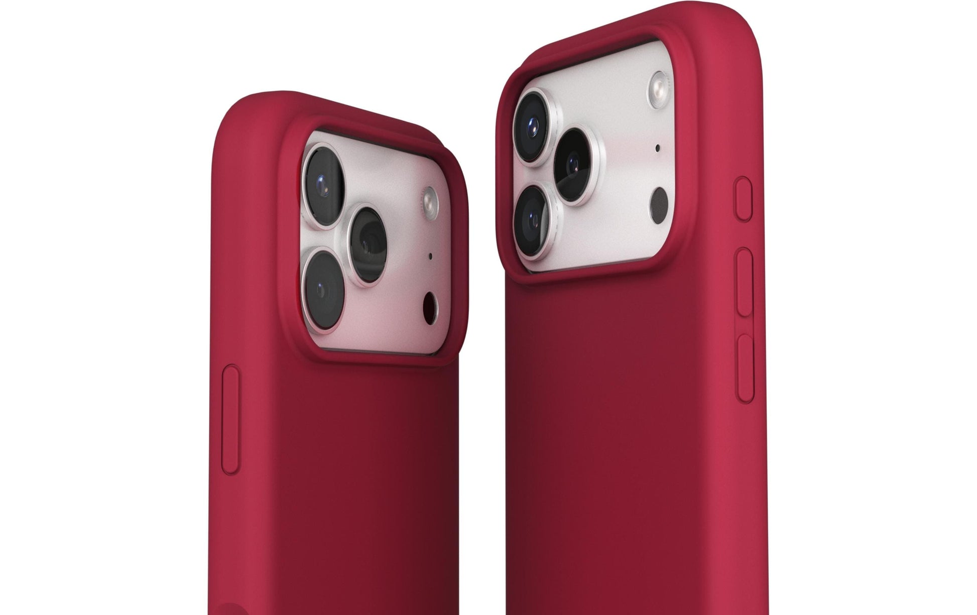 Vonmählen Backcover – für Apple iPhone 17 Pro – rot – Silikon – MagSafe-kompatibel