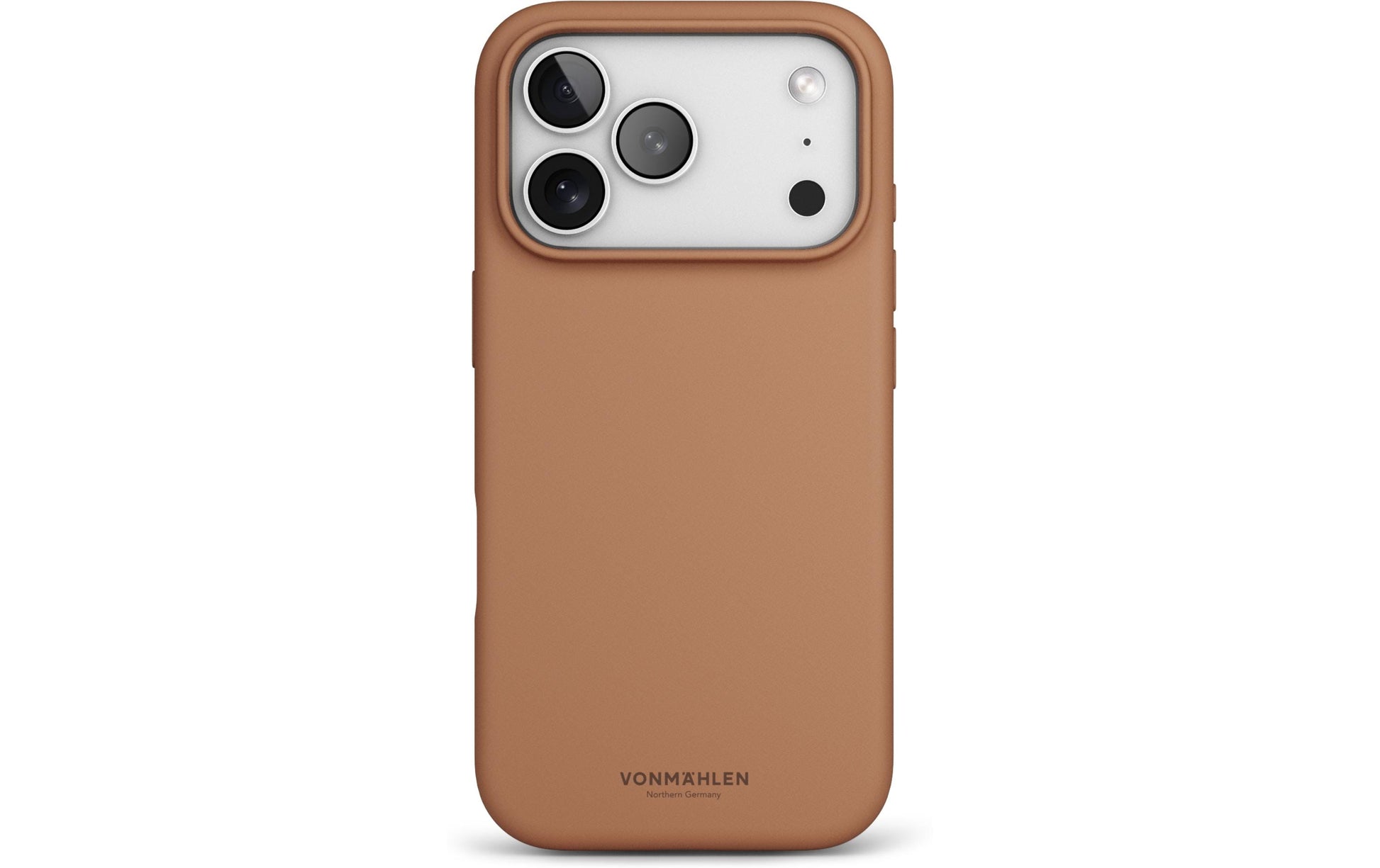 Vonmählen Backcover – für Apple iPhone 17 Pro Max – braun – Silikon – MagSafe-kompatibel