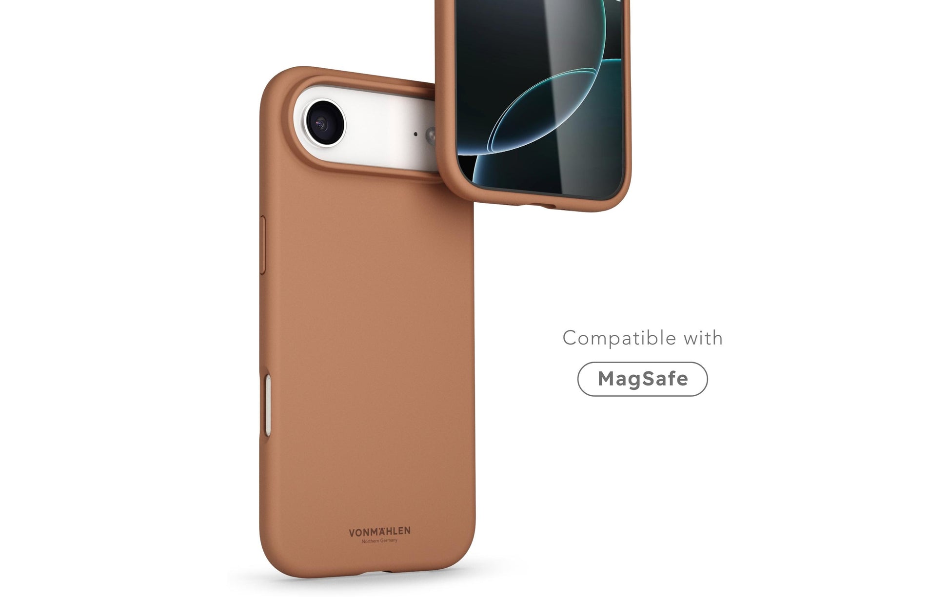 Vonmählen Backcover – für Apple iPhone Air – braun – Silikon