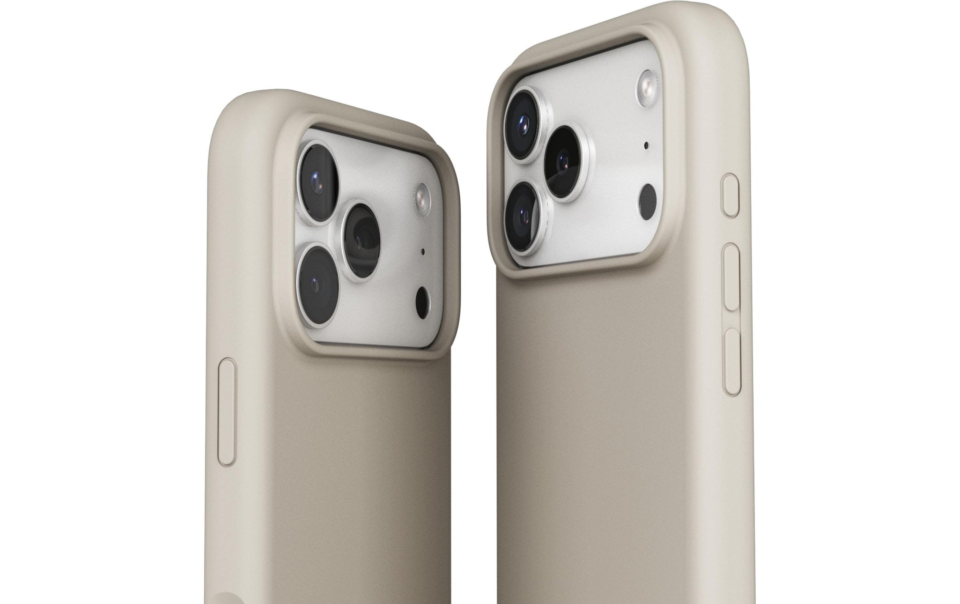 Vonmählen Backcover – für Apple iPhone 17 Pro – beige – Silikon – MagSafe-kompatibel
