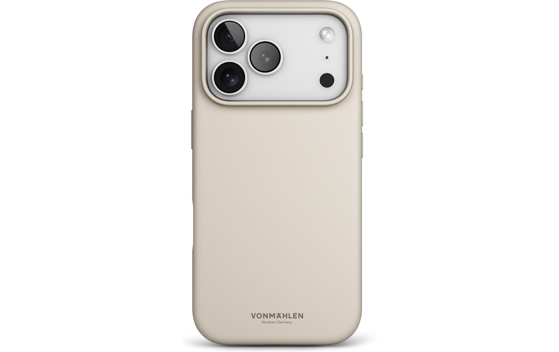Vonmählen Backcover – für Apple iPhone 17 Pro – beige – Silikon – MagSafe-kompatibel