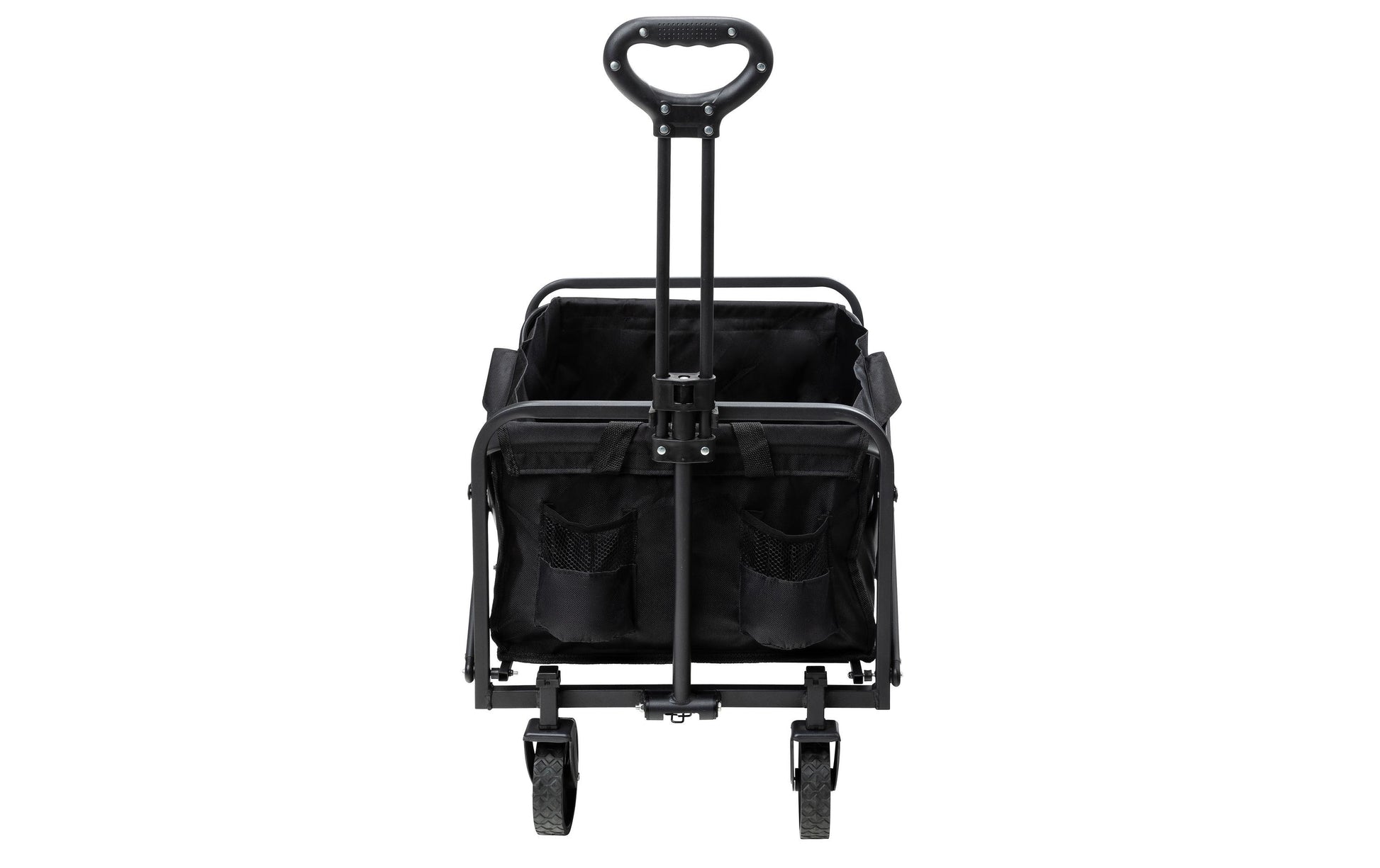 Koor Bollerwagen Wagen – Belastbarkeit 60 kg – 460×900×700 mm – Schwarz – 600D Polyester, PVC