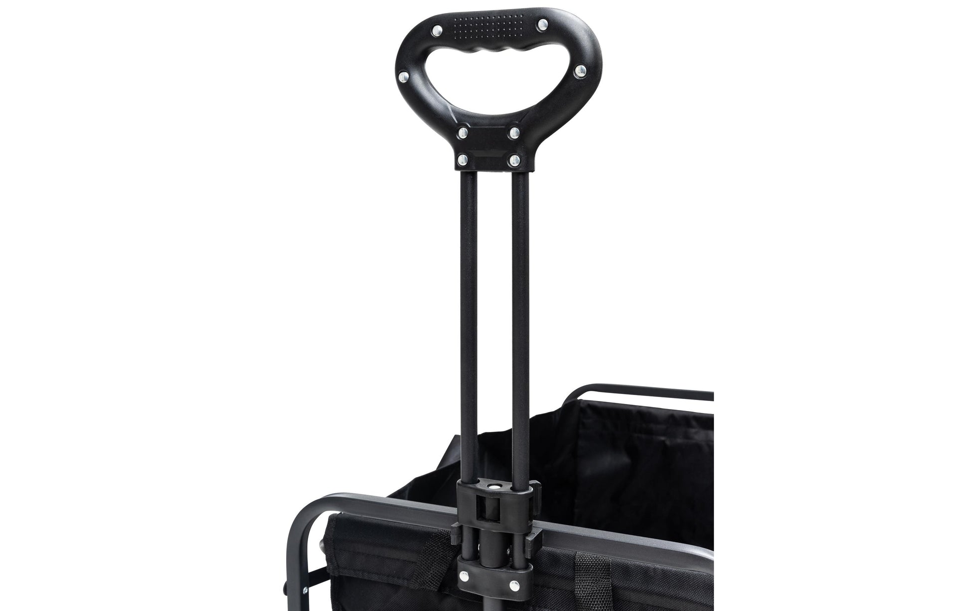 Koor Bollerwagen Wagen – Belastbarkeit 60 kg – 460×900×700 mm – Schwarz – 600D Polyester, PVC
